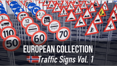European Collection: Norwegian Traffic Signs Vol. 1