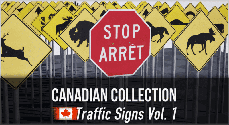 Canadian Collection: Traffic Signs Vol. 1