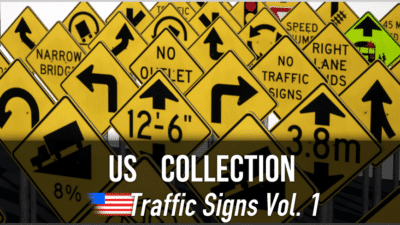 US Collection: Traffic Signs Vol. 1