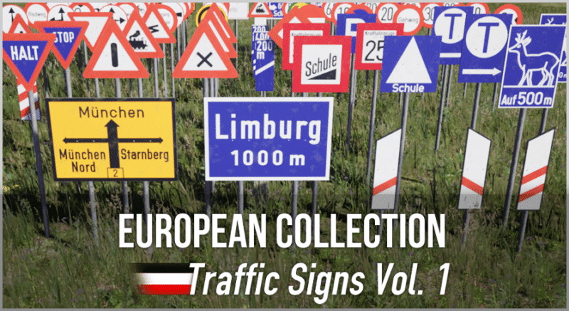 WW2: German Traffic Signs Vol. 1