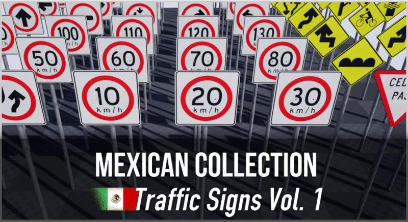 Mexican Collection: Traffic Signs Vol. 1