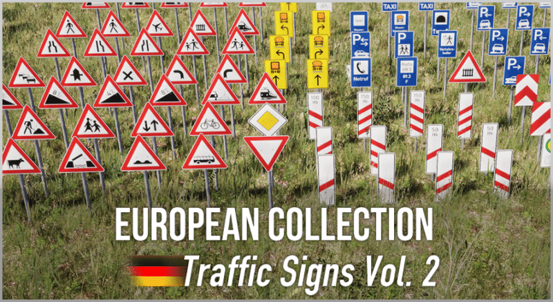 European Collection: German Traffic Signs Vol. 2