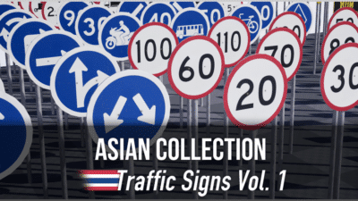 Asian Collection: Thai Traffic Signs Vol. 1