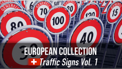 European Collection: Swiss Traffic Signs Vol. 1