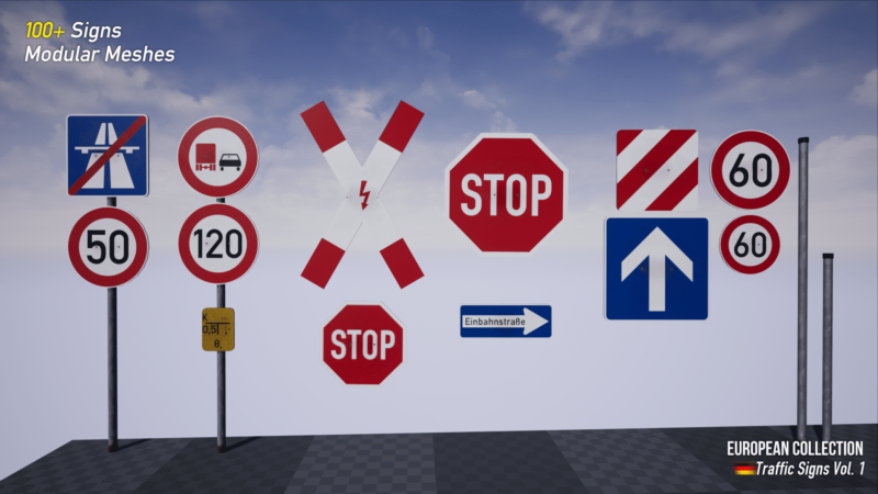 European Collection: German Traffic Signs Vol. 1