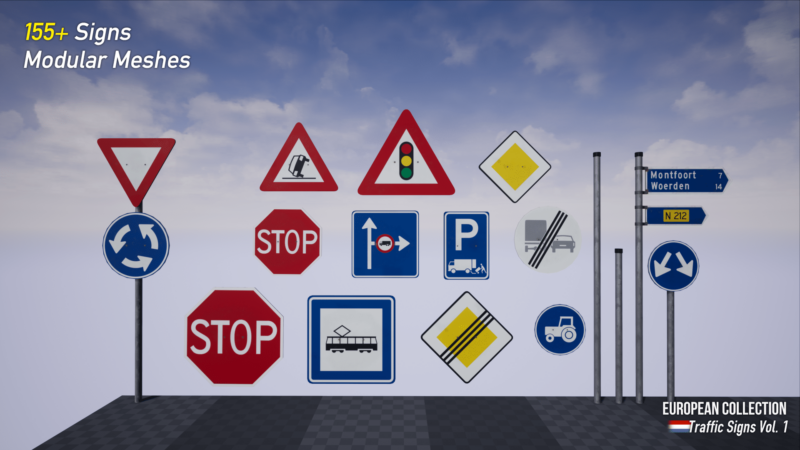 European Collection: Dutch Traffic Signs