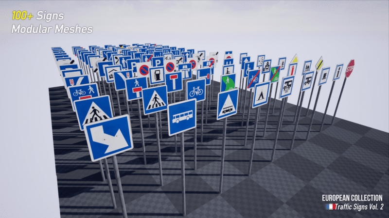 European Collection: French Traffic Signs Vol. 2