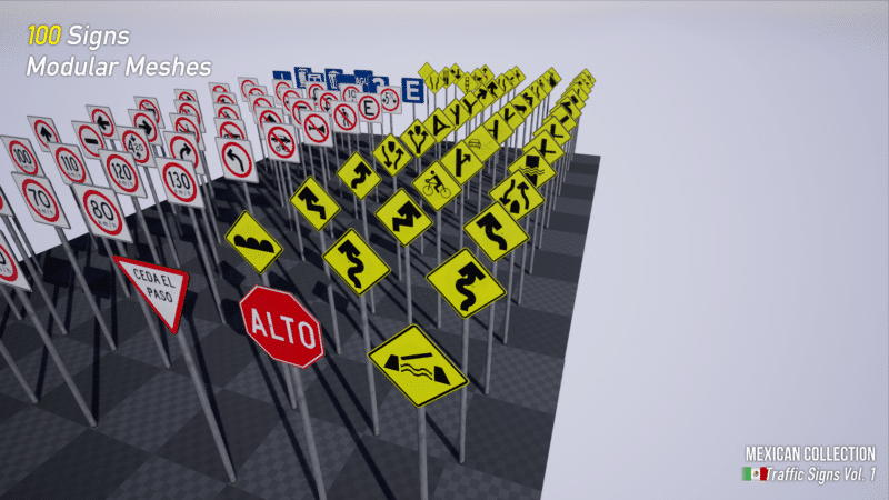 Mexican Collection: Traffic Signs Vol. 1