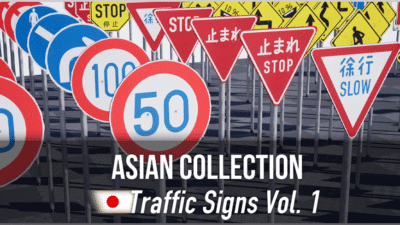 Asian Collection: Japanese Traffic Signs Vol. 1