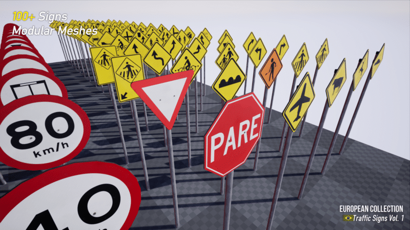 Brazilian Collection: Traffic Signs