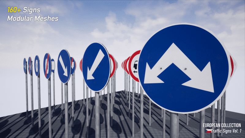 European Collection: Czech Traffic Signs