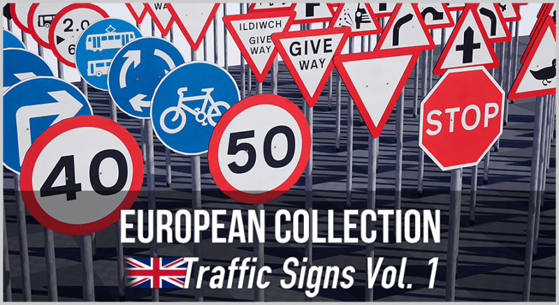 European Collection: British Traffic Signs